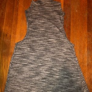 A grey short dress